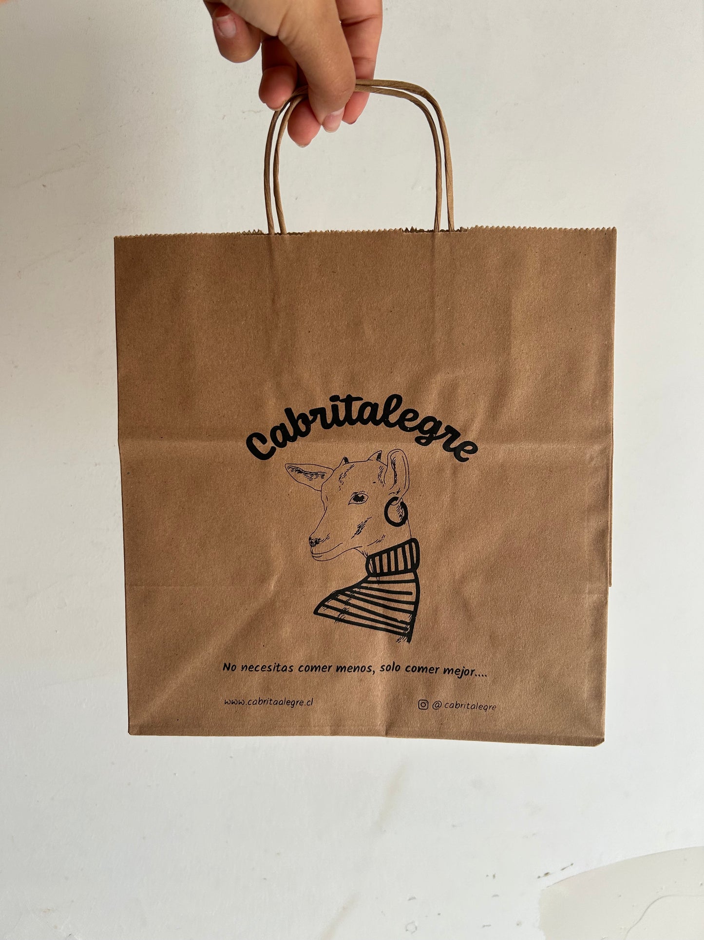 BOLSA DE PAPEL- CABRITALEGRE