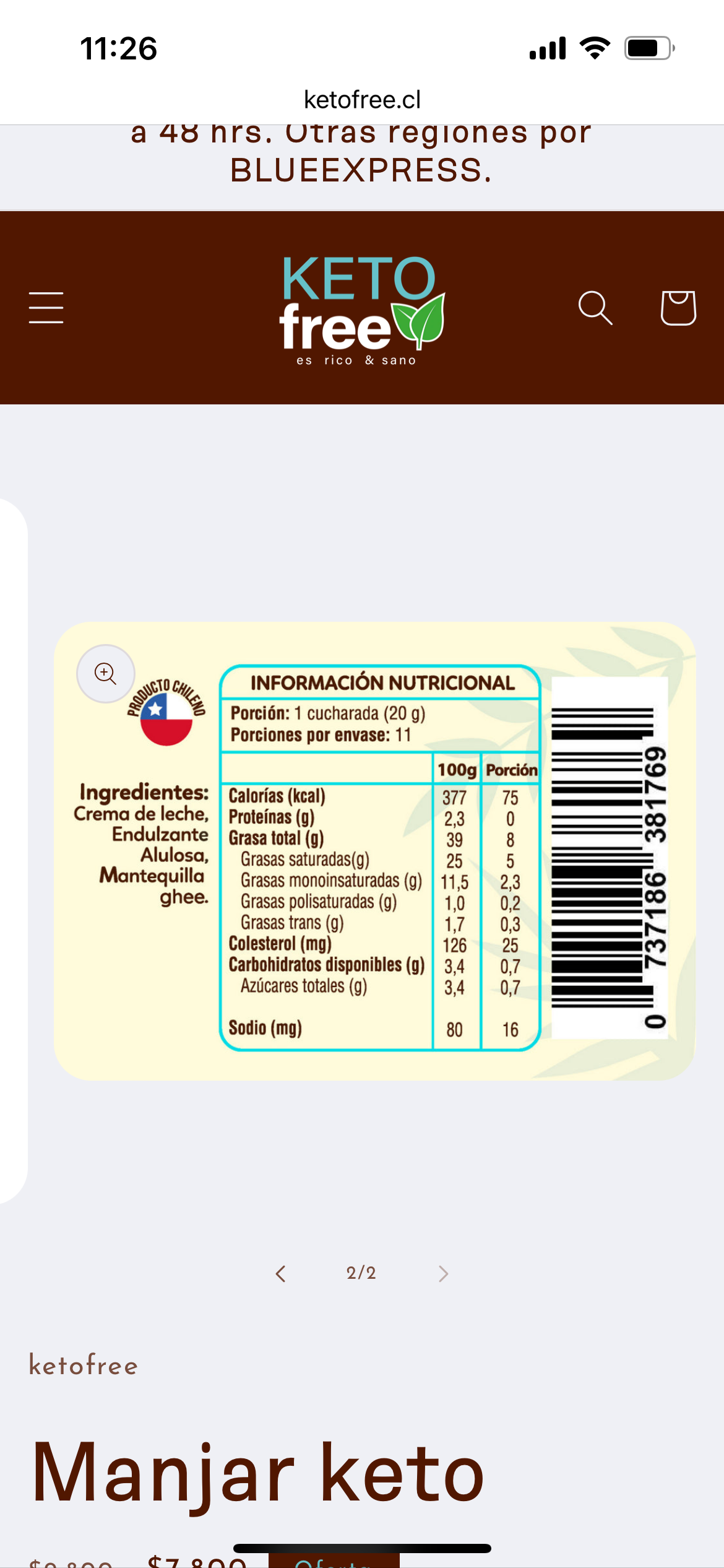 MANJAR KETO - KETO FREE 🍃