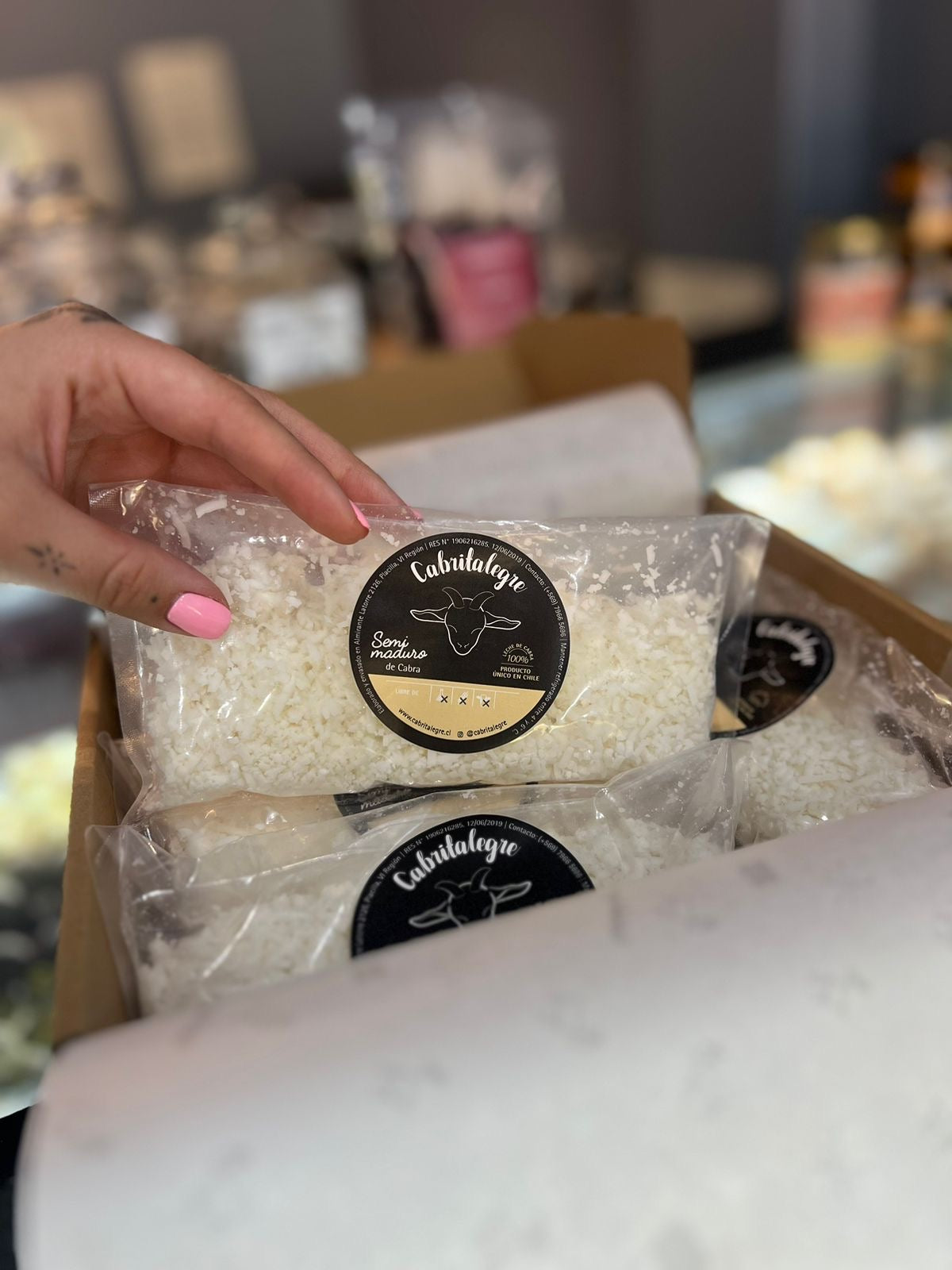 QUESO RALLADO DE CABRA