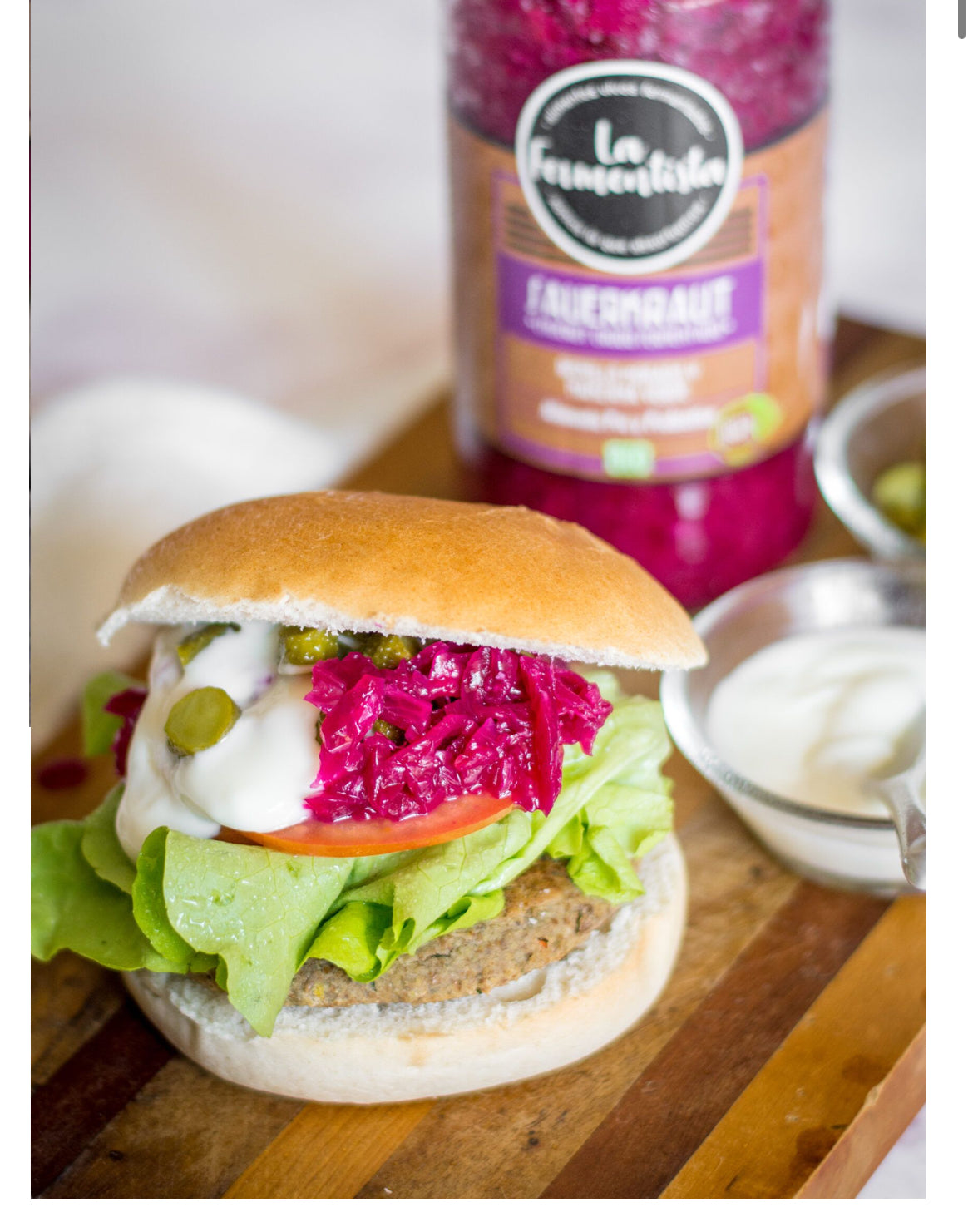 Chucrut Repollo Morado - La Fermentista
