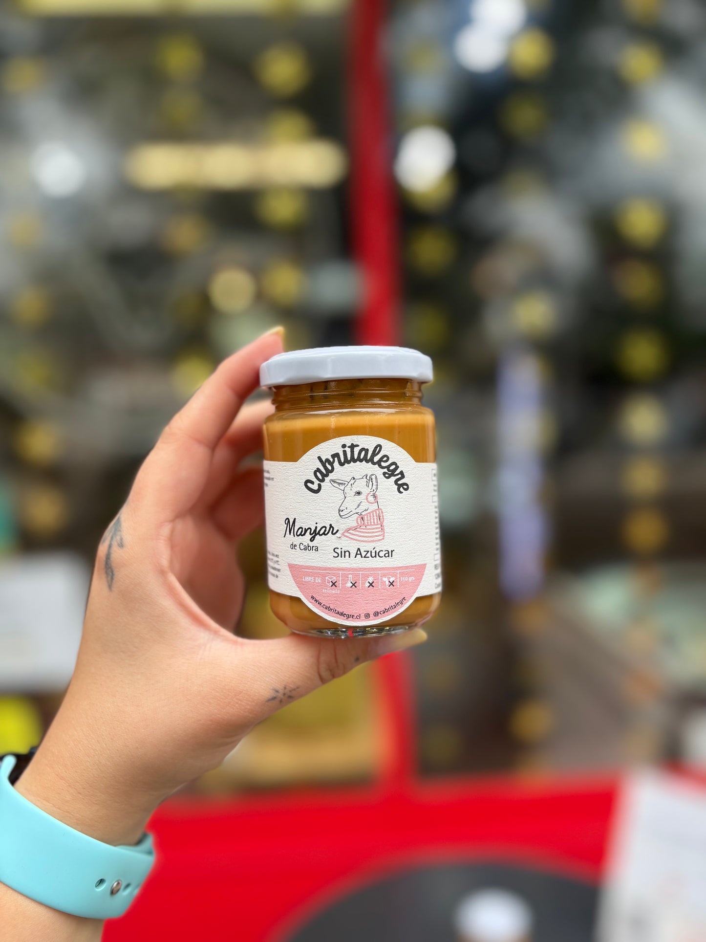 MANJAR DE CABRA SIN AZUCAR 160 GR