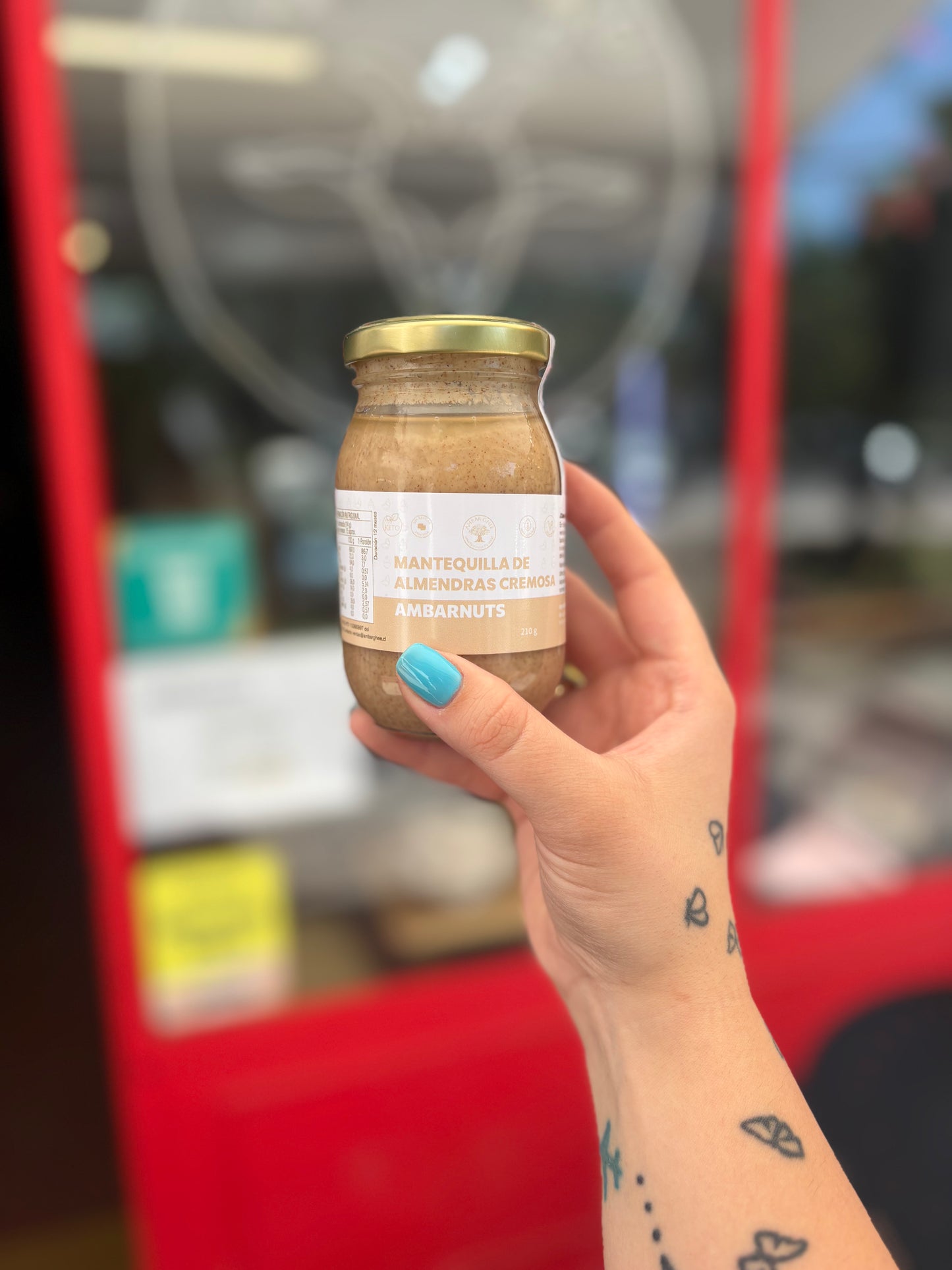 MANTEQUILLA DE ALMENDRAS - AMBAR NUTS