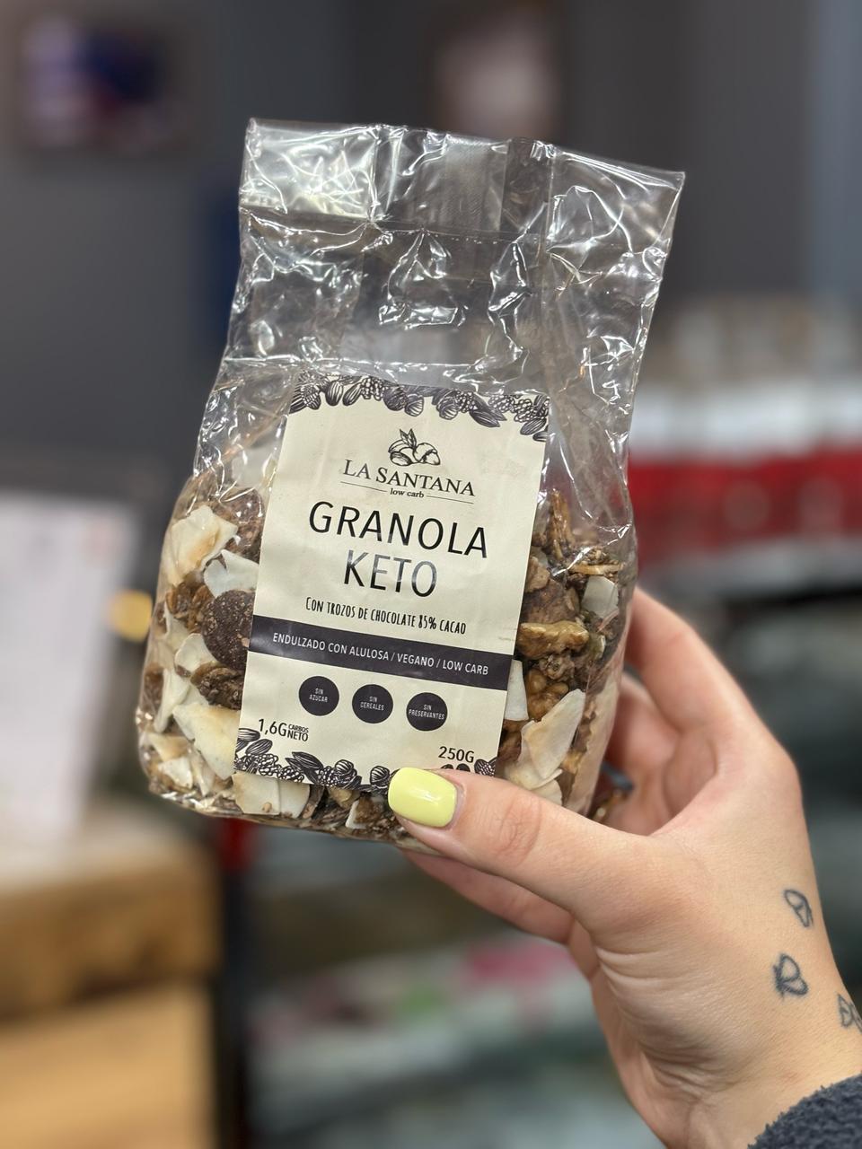 GRANOLA KETO - LA SANTANA