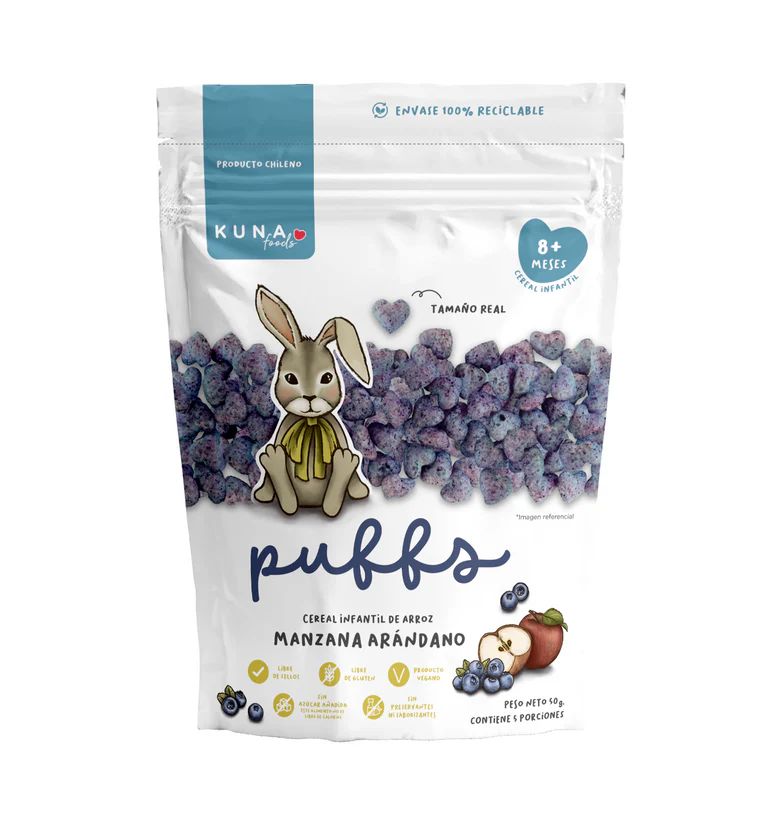 PUFFS 50 GRS CEREAL INFANTIL - KUNA FOODS