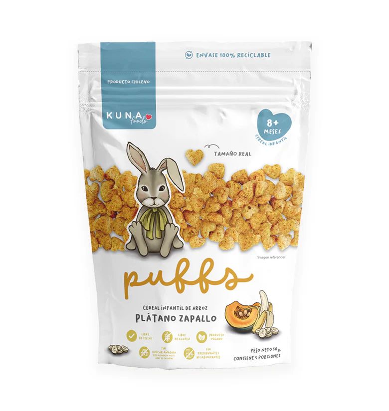 PUFFS 50 GRS CEREAL INFANTIL - KUNA FOODS