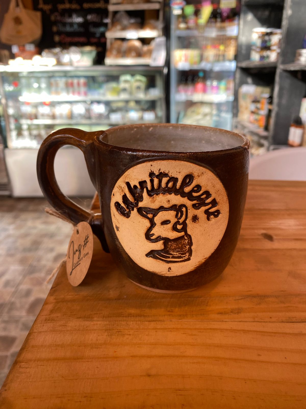 TAZÓN Y MATE DE CERÁMICA GRES CABRITALEGRE 🐐☕️