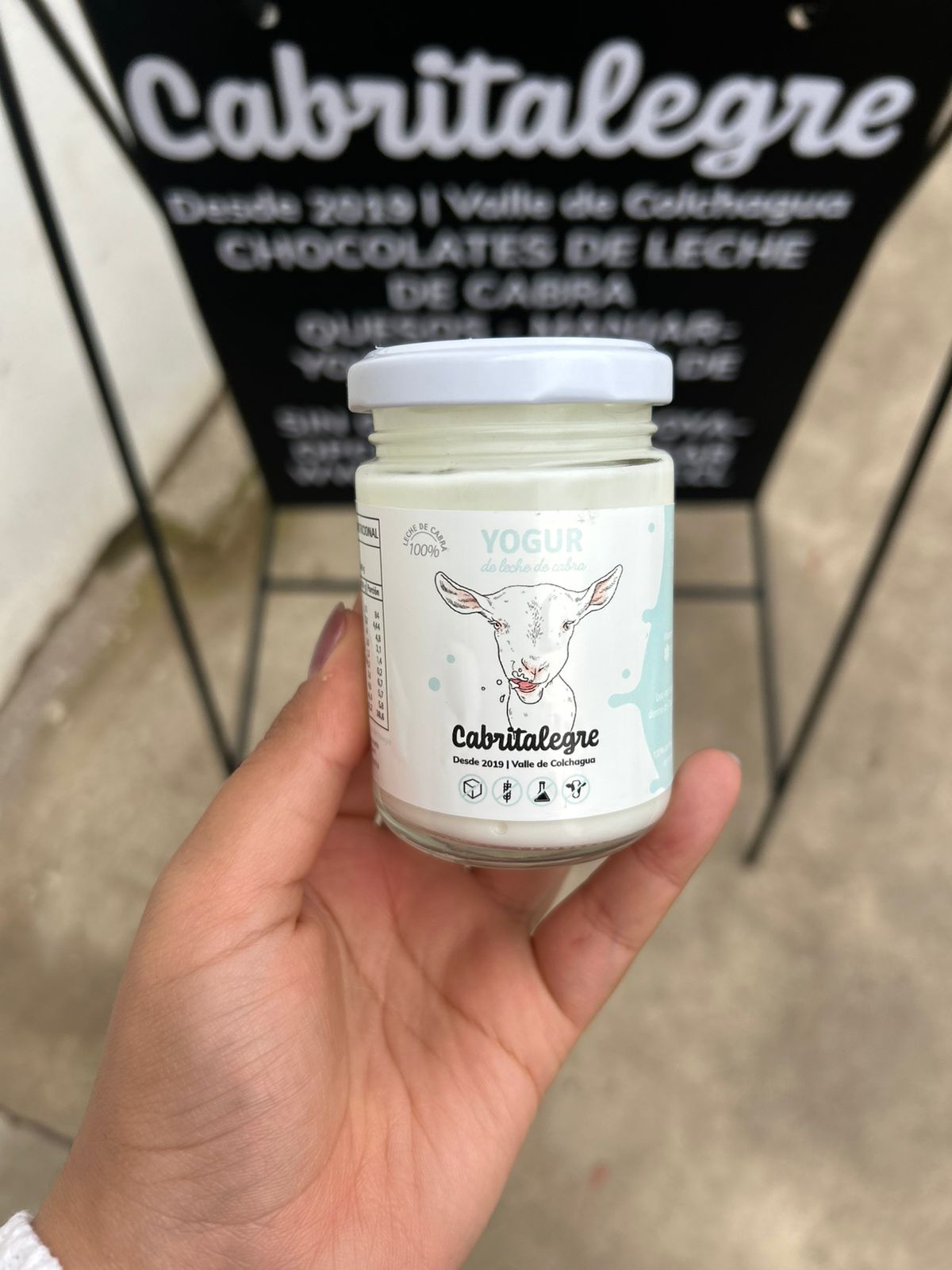 YOGUR DE LECHE DE CABRA