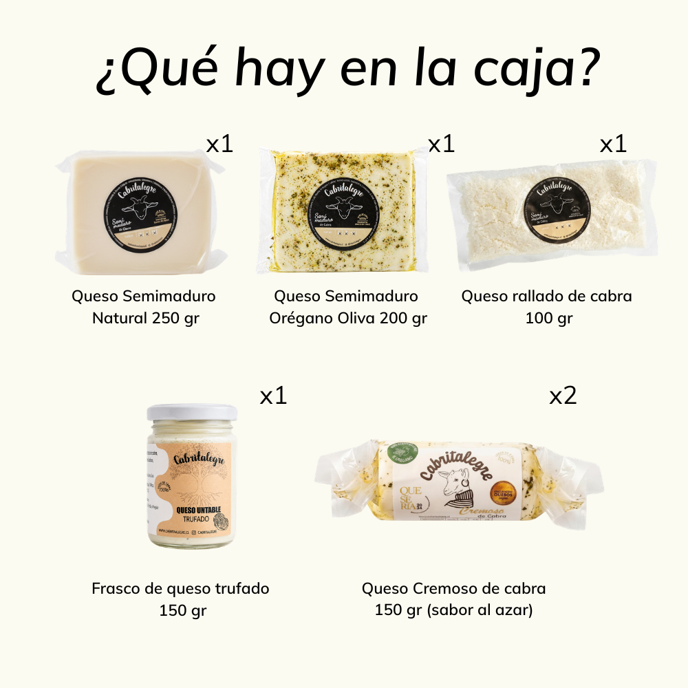 CAJA MIX QUESO TRUFADA XL