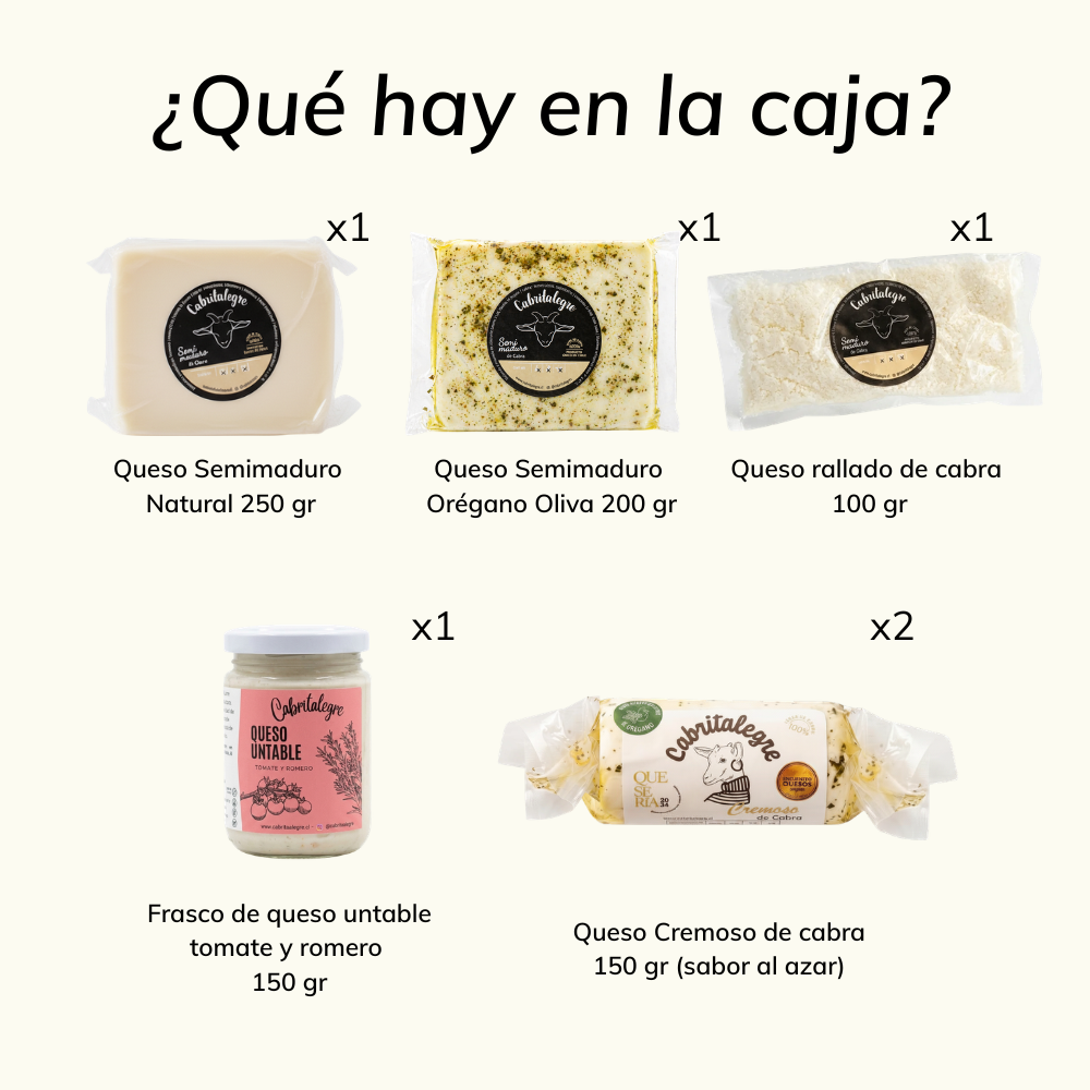 CAJA MIX QUESO XL