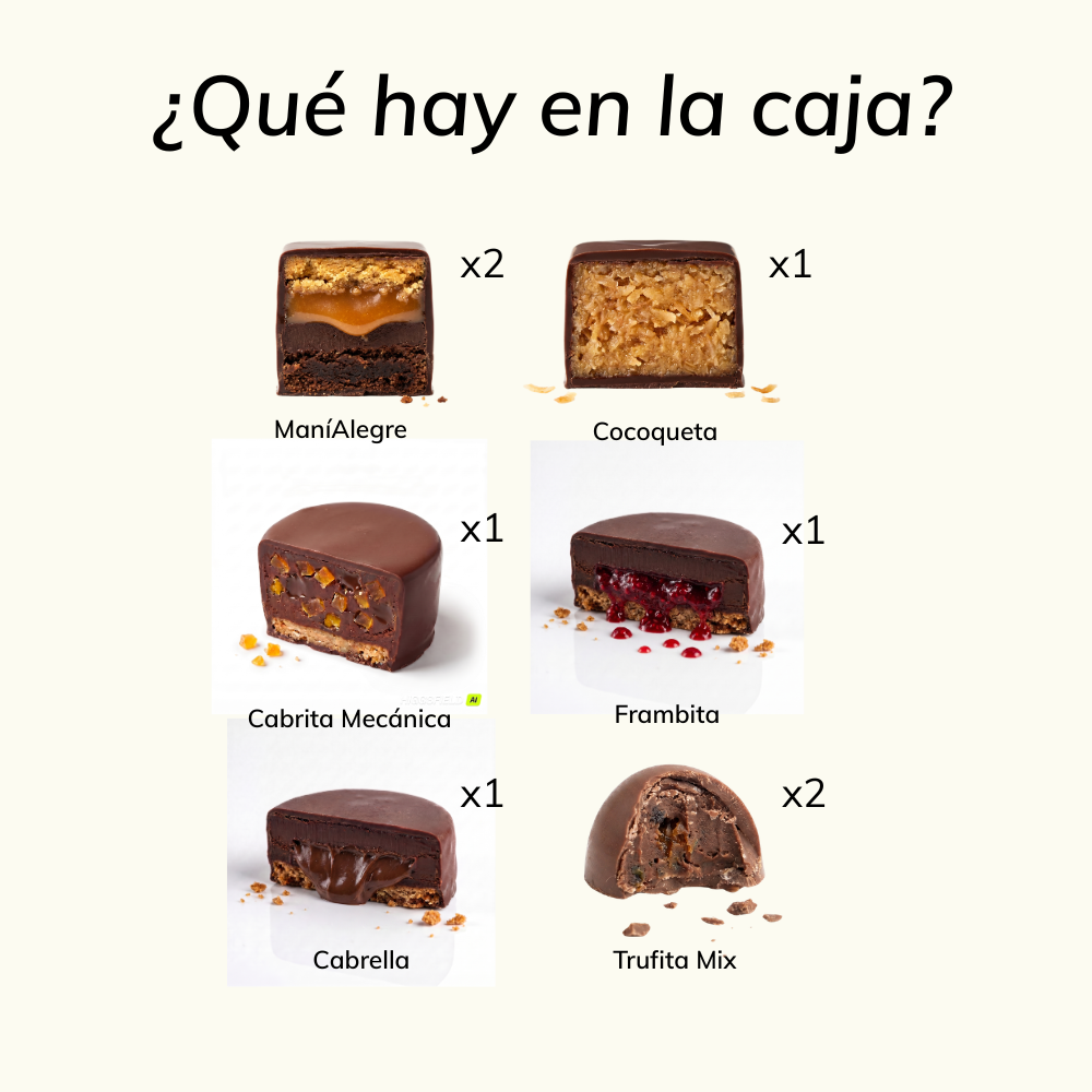CAJA MIX CHOCOLATE PEQUEÑA