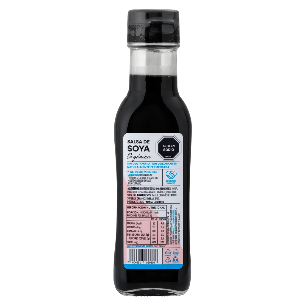 SALSA DE SOYA ORGÁNICA - MANARE