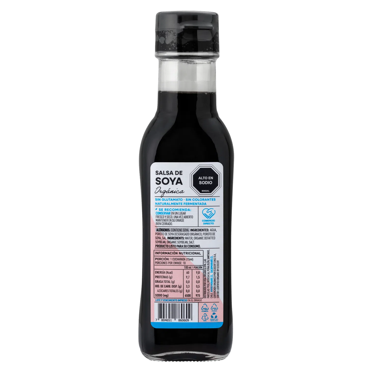 SALSA DE SOYA ORGÁNICA - MANARE