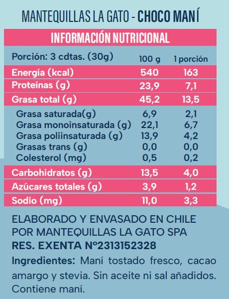 Mantequilla de maní 🥜 - Mantequillas La Gato