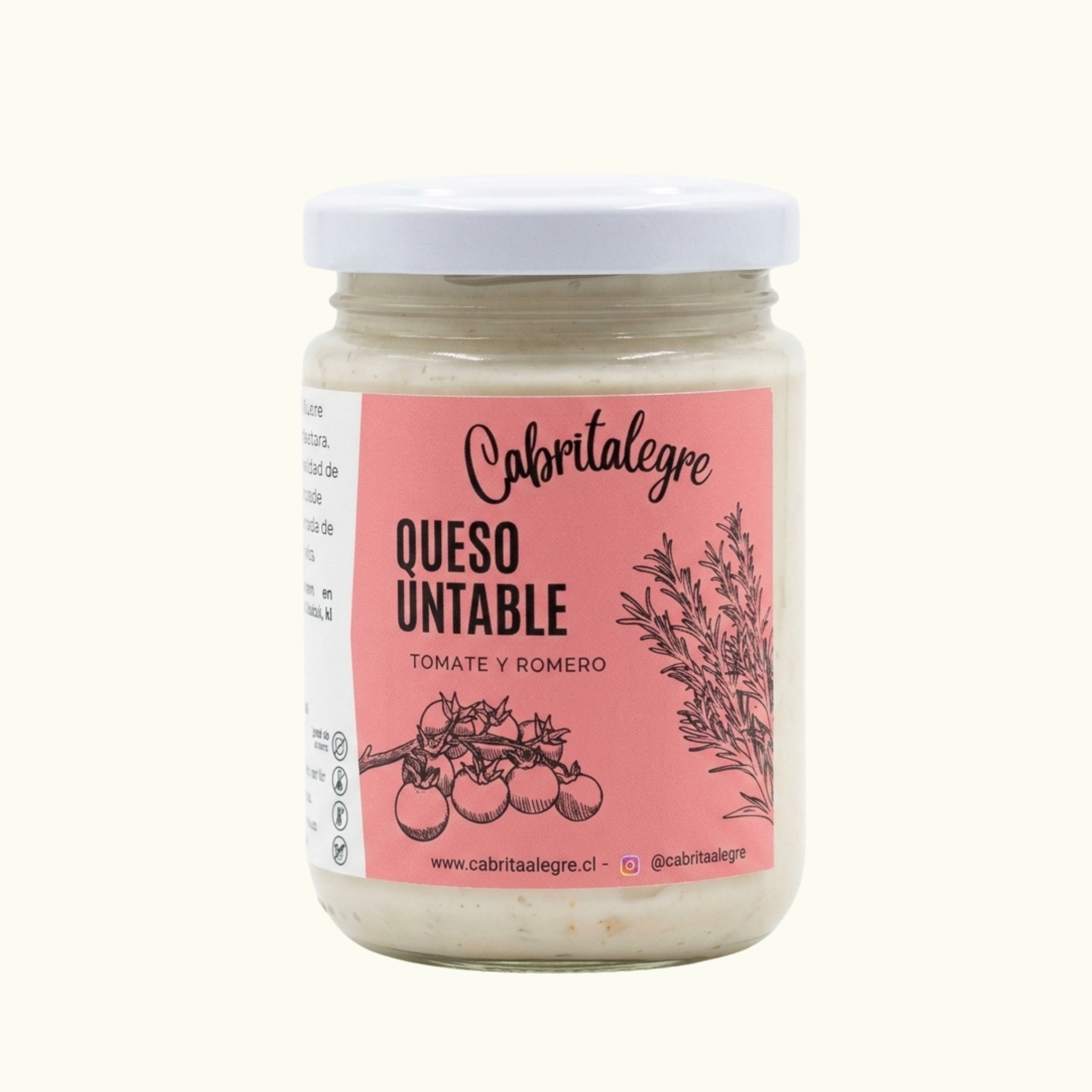 QUESO UNTABLE TOMATE Y ROMERO