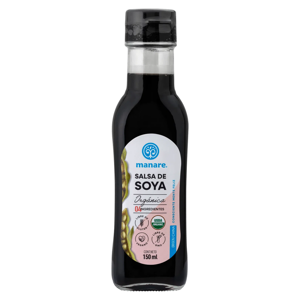 SALSA DE SOYA ORGÁNICA - MANARE