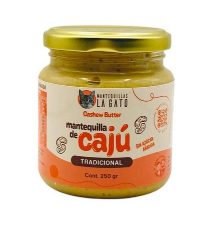 Mantequilla de cajú - Mantequillas La Gato