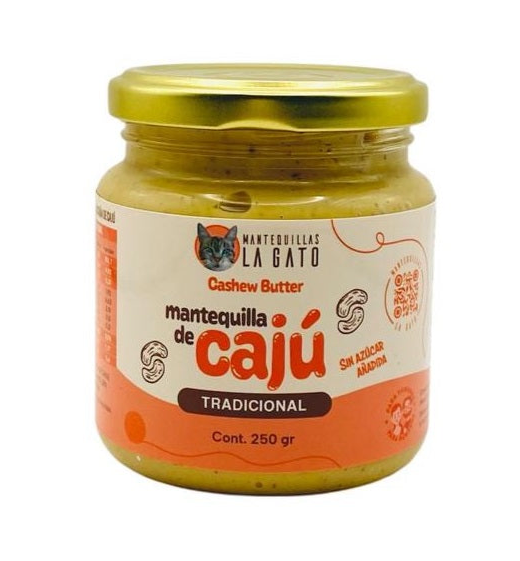 Mantequilla de cajú - Mantequillas La Gato