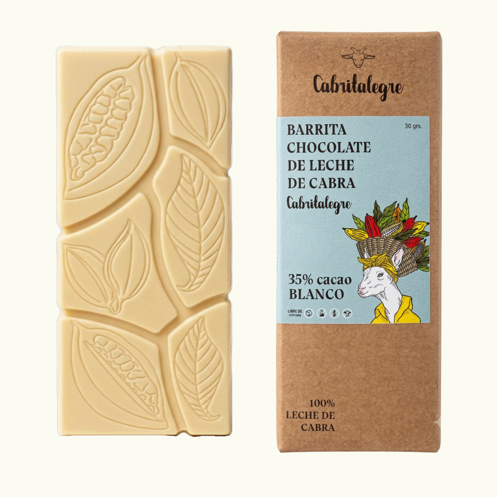 BARRA DE CHOCOLATE BLANCO 35% CACAO