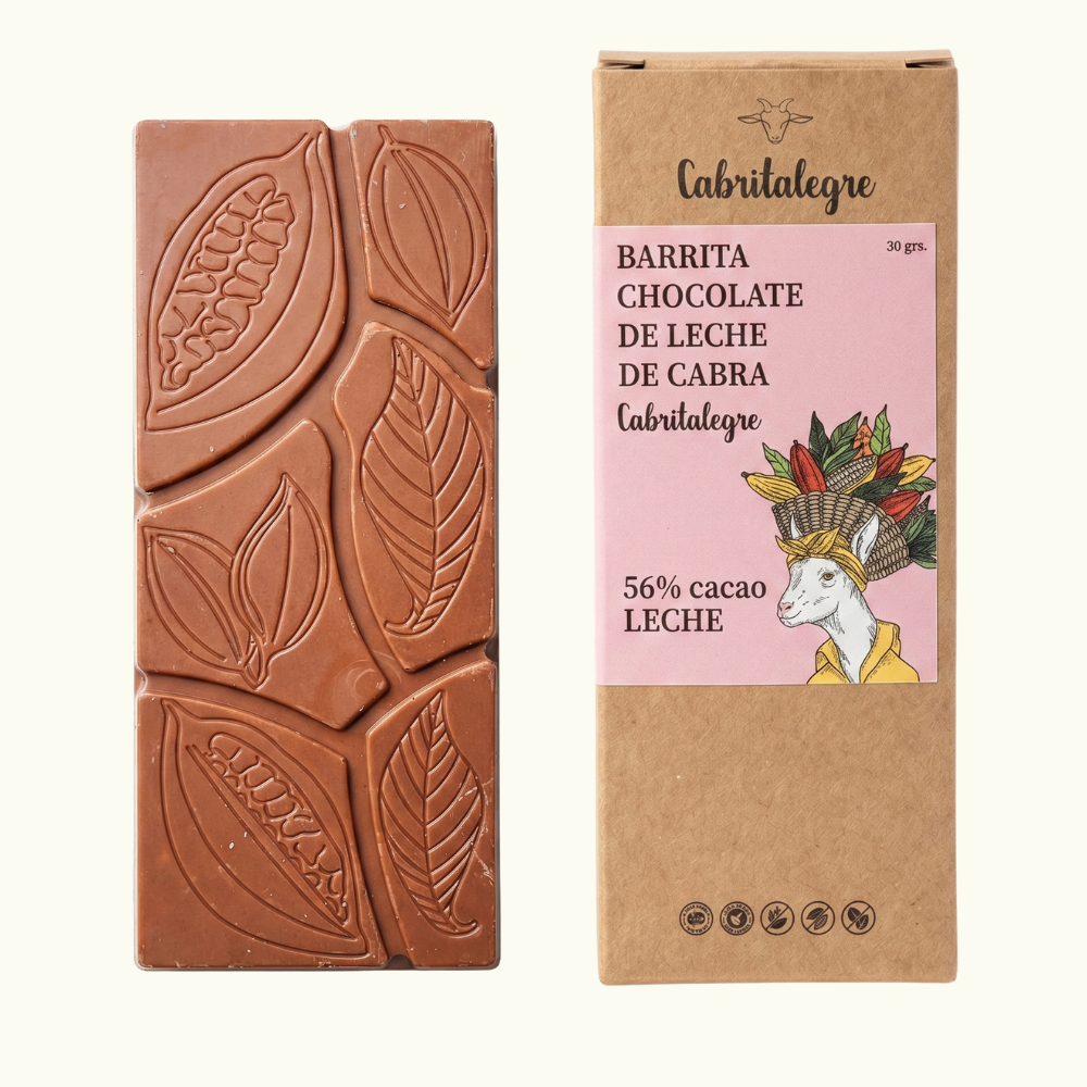 BARRA DE CHOCOLATE DE LECHE 56% CACAO