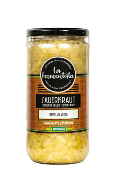 CHUCRUT REPOLLO VERDE 680 GRS - LA FERMENTISTA