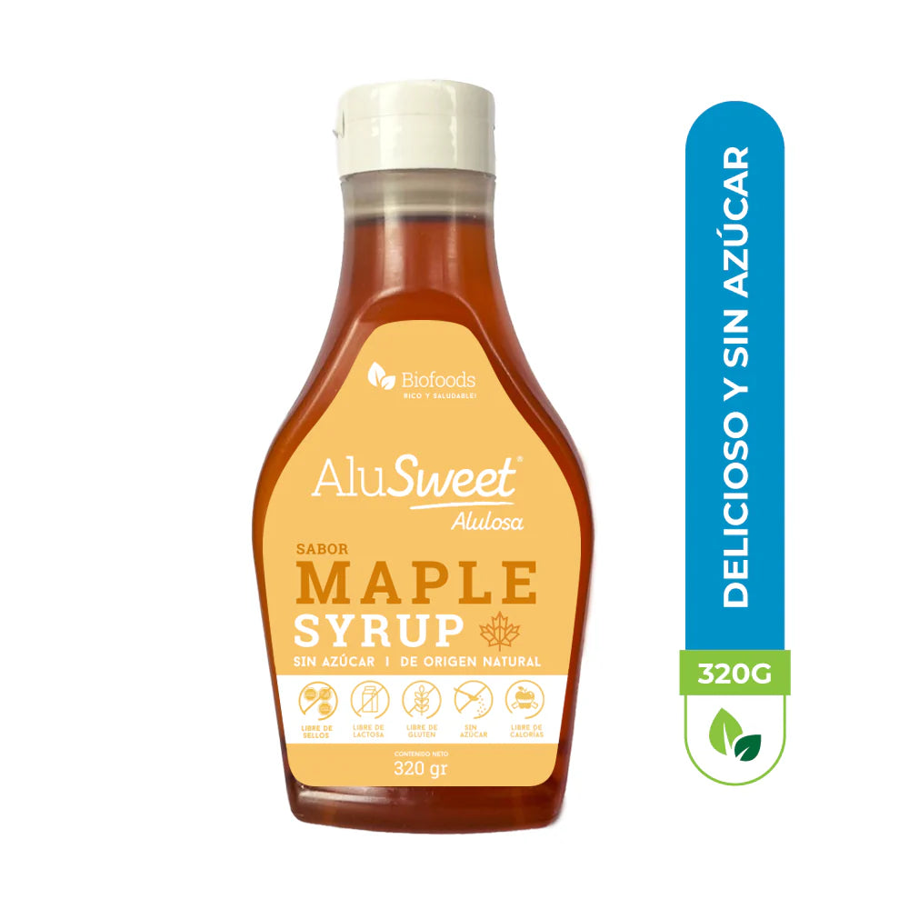 MAPLE SYRUP 320 grs - ALUSWEET