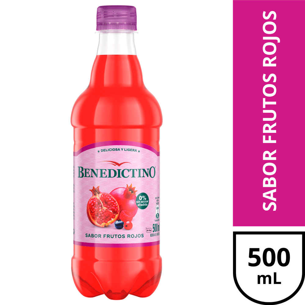 AGUA FRUTOS ROJOS - BENEDICTINO