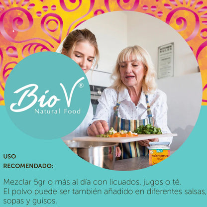 CÚRCUMA MOLIDA 200 grs - BIOV
