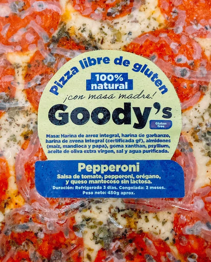 PIZZA SIN GLUTEN - GOODY'S