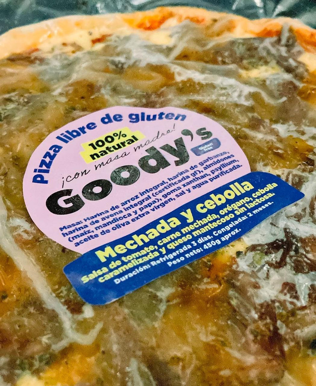 PIZZA SIN GLUTEN - GOODY'S