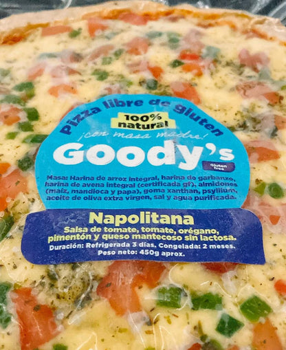 PIZZA SIN GLUTEN - GOODY'S