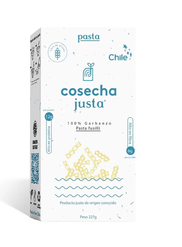 PASTAS SIN GLUTEN - COSECHA JUSTA