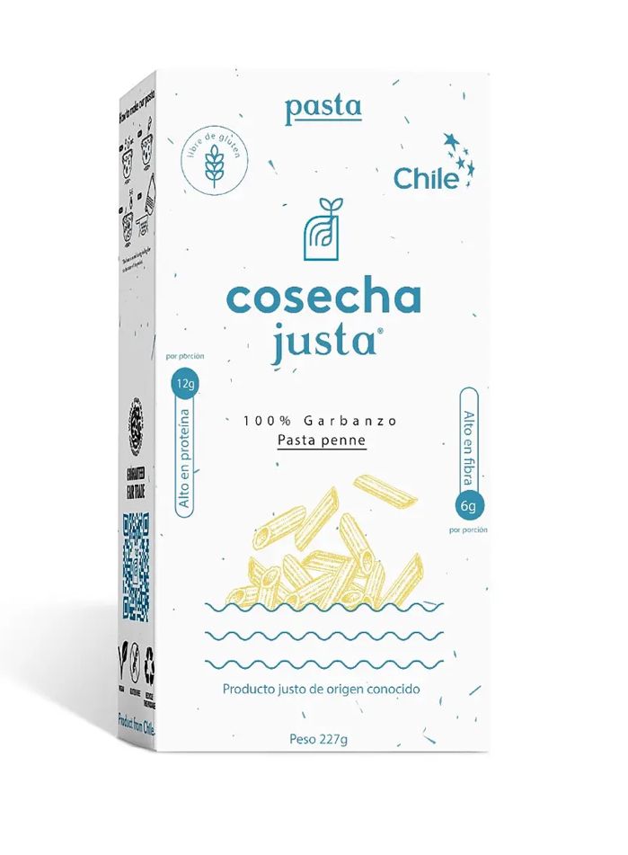 PASTAS SIN GLUTEN - COSECHA JUSTA
