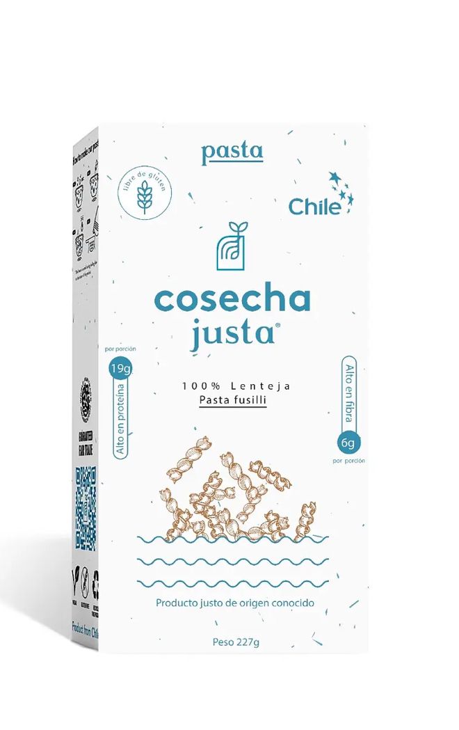 PASTAS SIN GLUTEN - COSECHA JUSTA