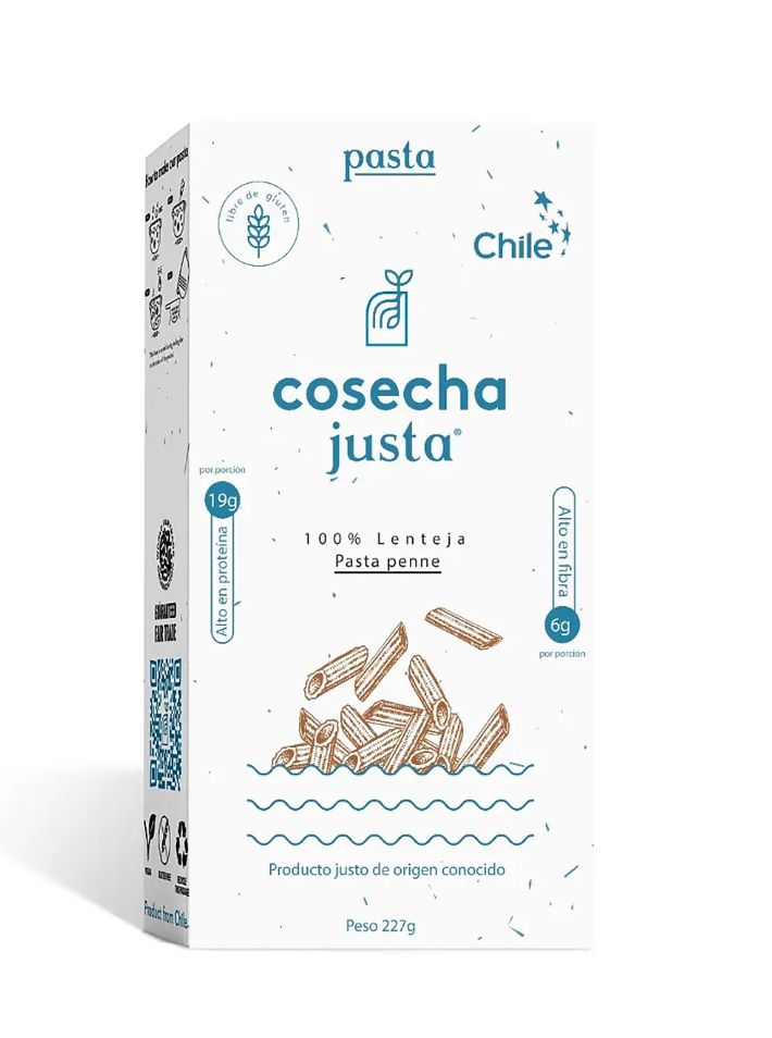 PASTAS SIN GLUTEN - COSECHA JUSTA