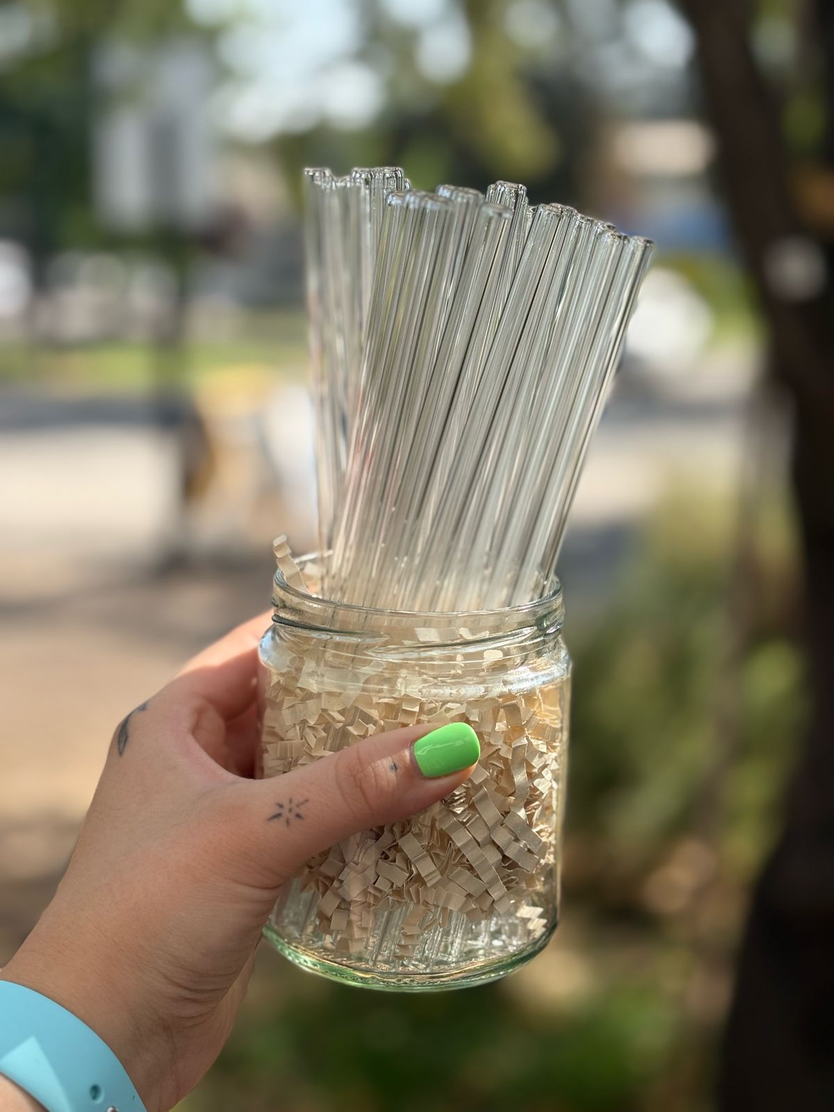 BOMBILLA DE VIDRIO ♻️🌿