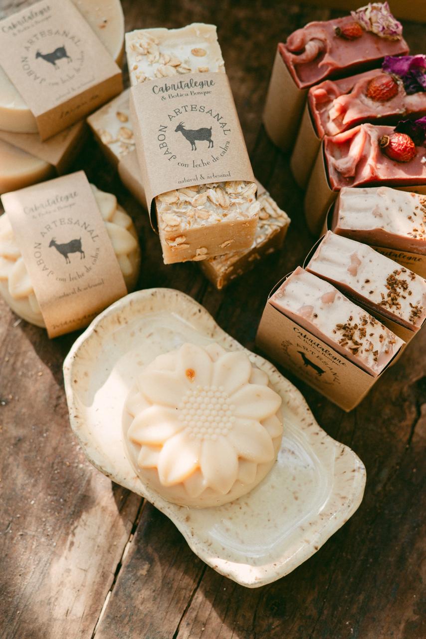 JABÓN DE LECHE DE CABRA 🐐🌸