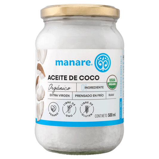 ACEITE DE COCO ORGÁNICO - MANARE