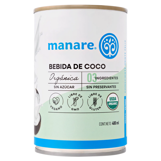 BEBIDA DE COCO ORGÁNICA - MANARE