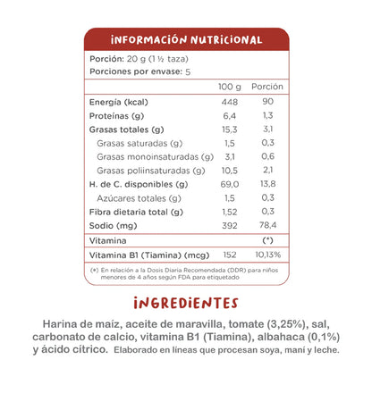 BOMBAS 100 GRS 🥜🍅🌿 - KUNA FOODS