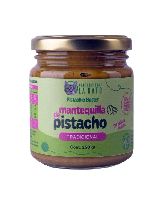 Mantequilla de pistacho - Mantequillas La Gato