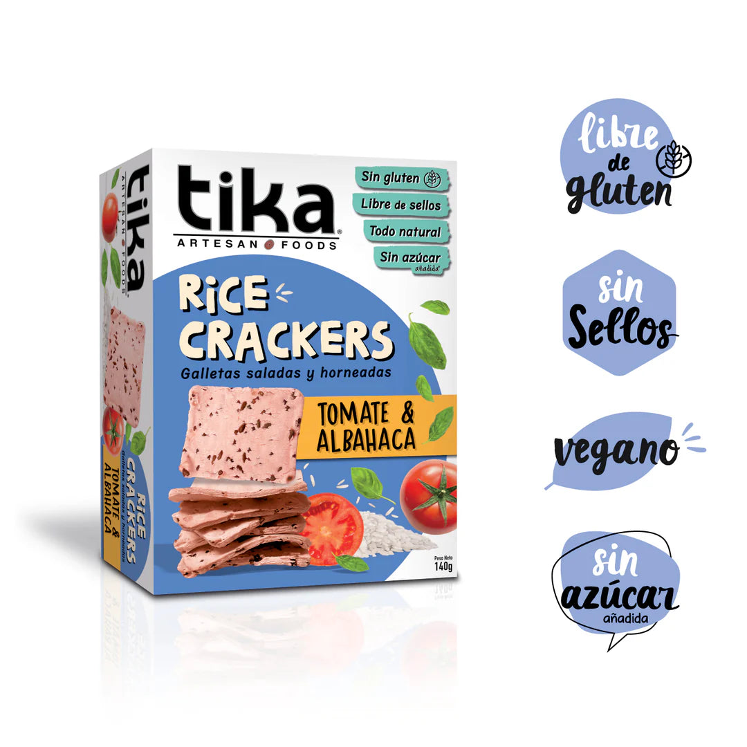 RICE CRACKERS - TIKA