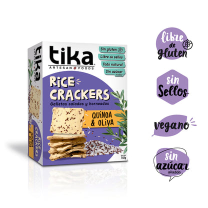 RICE CRACKERS - TIKA