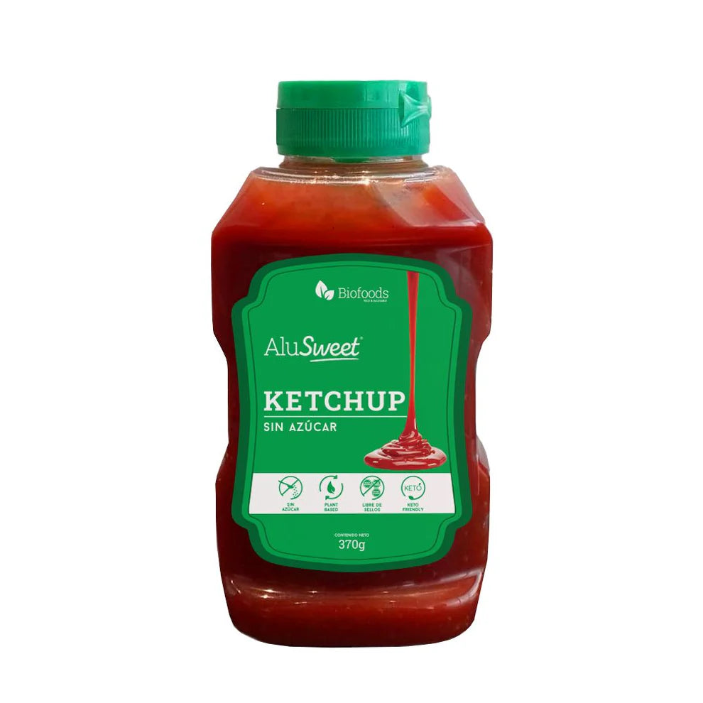 KETCHUP SIN AZÚCAR 370 grs - ALUSWEET