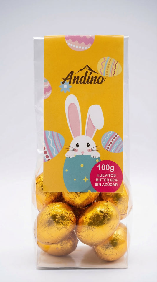 HUEVITOS BITTER 65% 🐰 - ANDINO