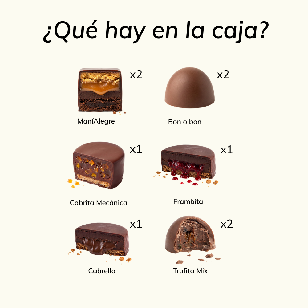 CAJA MIX CHOCOLATE PEQUEÑA