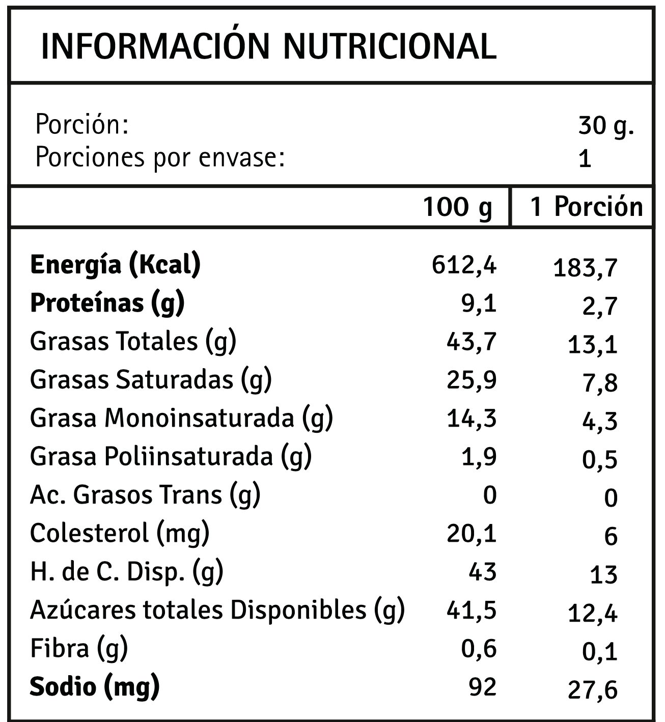 BARRA DE CHOCOLATE DE LECHE 56% CACAO CON ALMENDRAS Y CRANBERRY