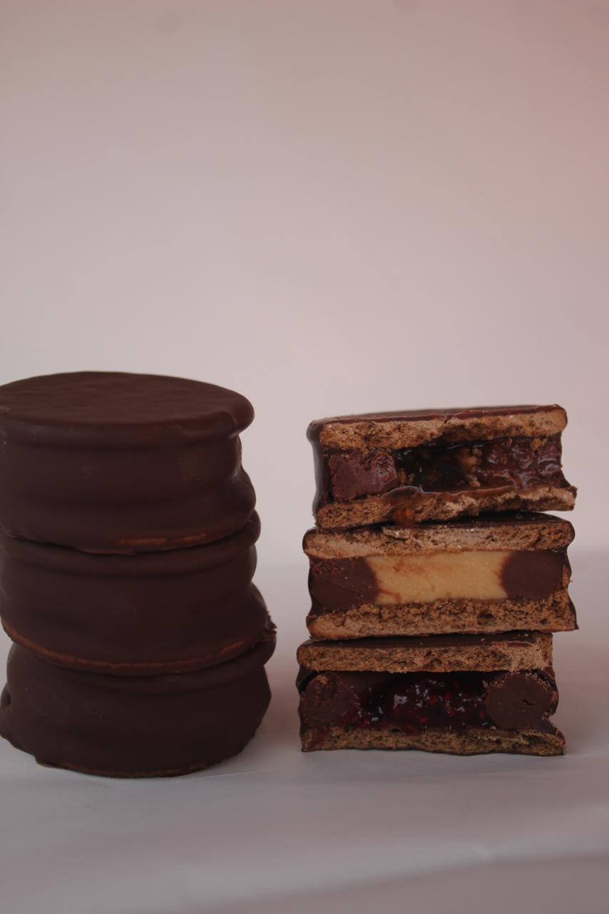 ALFAJOR VEGANO MANTEQUILLA DE MANÍ