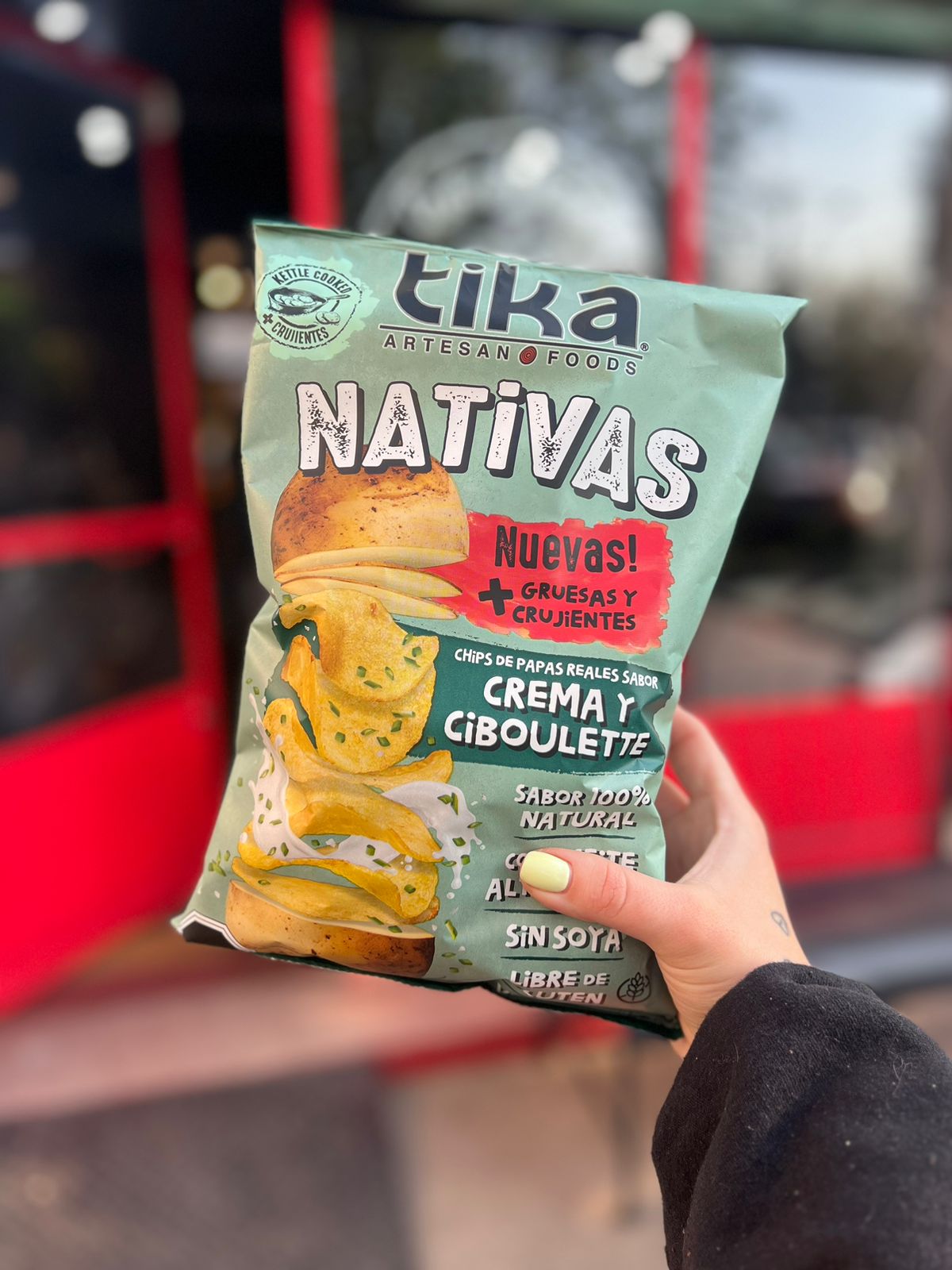 PAPAS NATIVAS CREMA CIBOULETTE