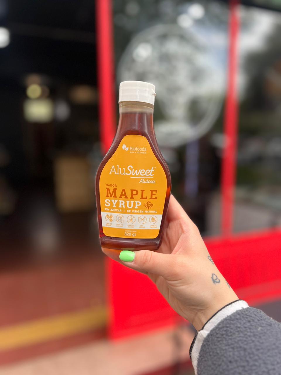 MAPLE SYRUP 320 grs - ALUSWEET