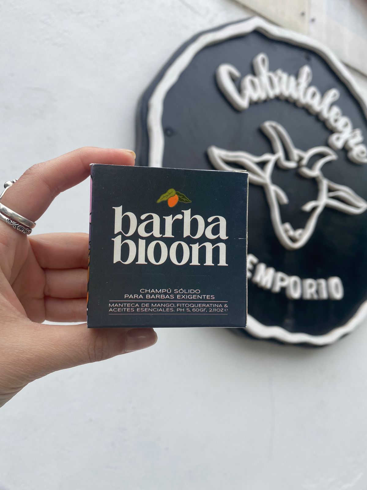 SHAMPOO SOLIDO BARBA BLOOM